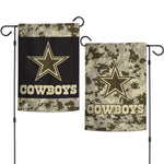 Dallas Cowboys DIGI CAMO Garden Flags 2 sided 12.5" x 18"
