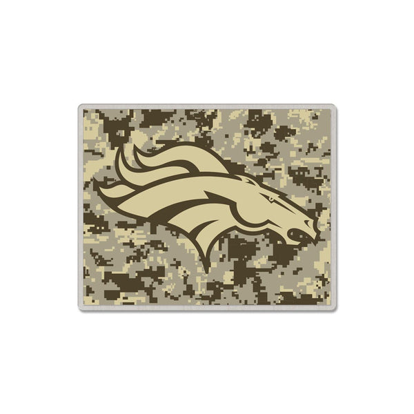 Denver Broncos DIGI CAMO Collector Pin Jewelry Card