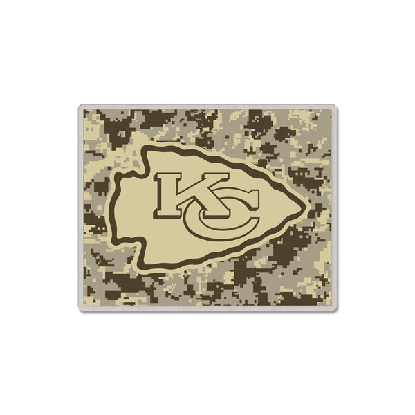 Kansas City Chiefs DIGI CAMO Collector Pin Jewelry Card