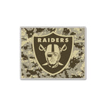 Las Vegas Raiders DIGI CAMO Collector Pin Jewelry Card