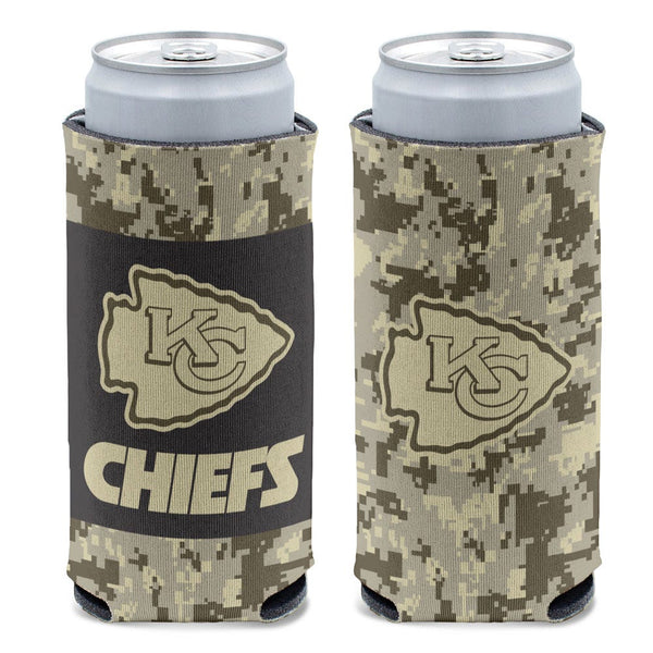 Kansas City Chiefs DIGI CAMO 12 oz Slim Can Cooler