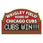 Chicago Cubs / Stadium MLB Collector Enamel Pin Jewelry Card