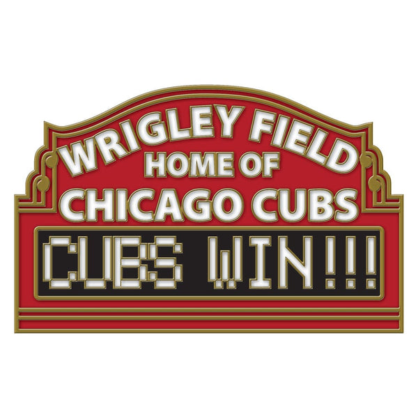 Chicago Cubs / Stadium MLB Collector Enamel Pin Jewelry Card