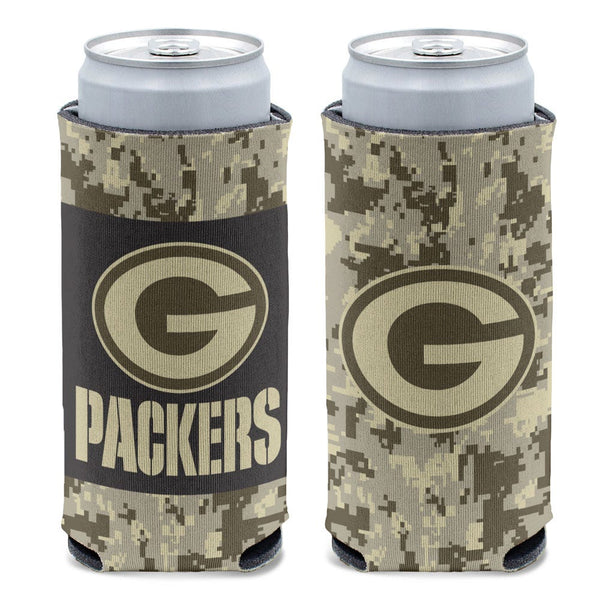 Green Bay Packers DIGI CAMO 12 oz Slim Can Cooler