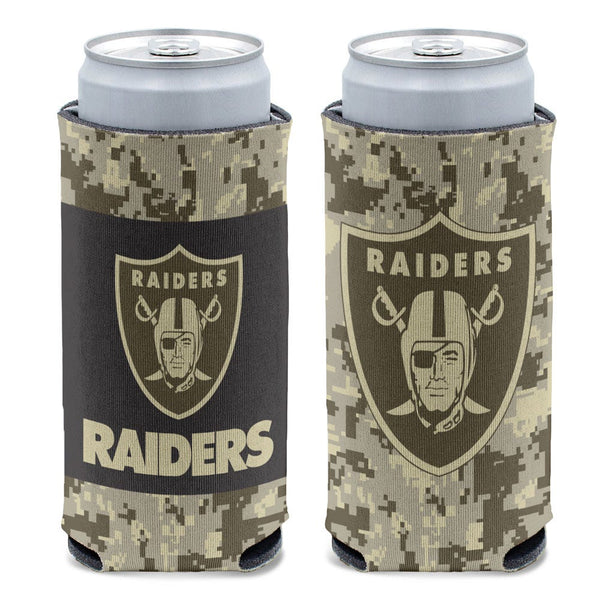 Las Vegas Raiders DIGI CAMO 12 oz Slim Can Cooler