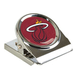 Miami Heat Metal Magnet Clip