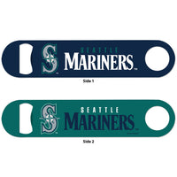 Seattle Mariners Metal Bottle Opener 2 Sided
