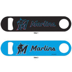 Miami Marlins Metal Bottle Opener 2 Sided