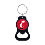 Cincinnati Bearcats Black Bottle Opener Key Ring