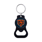 Chicago Bears Black Bottle Opener Key Ring
