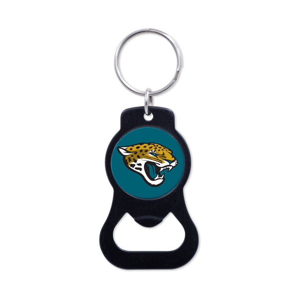 Jacksonville Jaguars Black Bottle Opener Key Ring