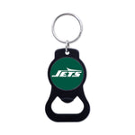 New York Jets Black Bottle Opener Key Ring