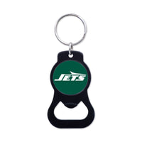 New York Jets Black Bottle Opener Key Ring