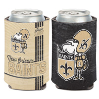 New Orleans Saints / Classic Logo Vintage Can Cooler 12 oz.