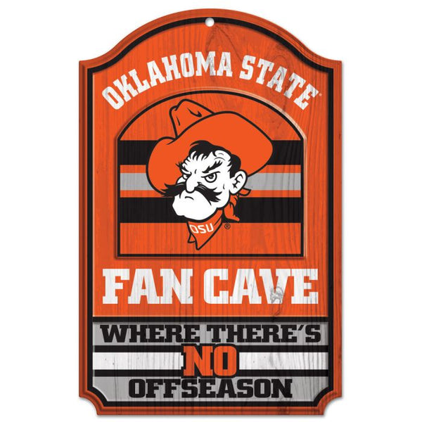 Wholesale-Oklahoma State Cowboys Wood Sign 11" x 17" 1/4" thick