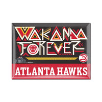Atlanta Hawks / Marvel (C) 2022 MARVEL Metal Magnet 2.5" x 3.5"