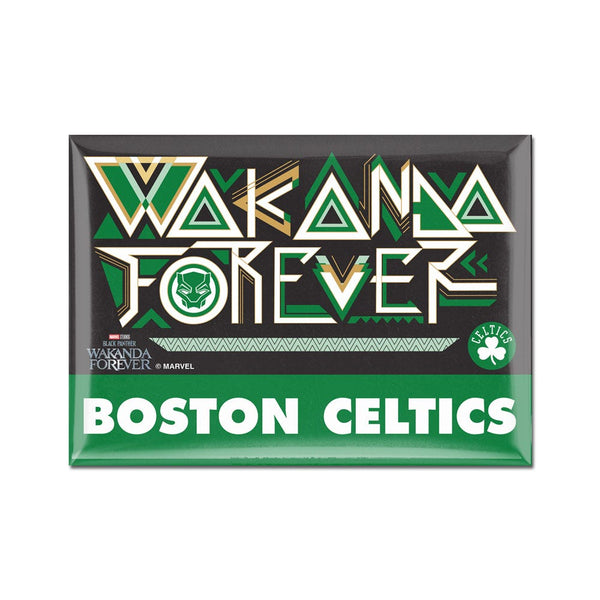 Boston Celtics / Marvel (C) 2022 Marvel Metal Magnet 2.5" x 3.5"