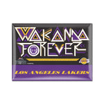 Los Angeles Lakers / Marvel (C) 2022 DESIGN Metal Magnet 2.5" x 3.5"