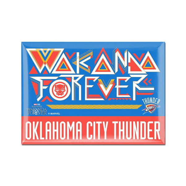Oklahoma City Thunder / Marvel (c) 2022 MARVEL Metal Magnet 2.5" x 3.5"