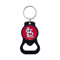 St. Louis Cardinals Black Bottle Opener Key Ring