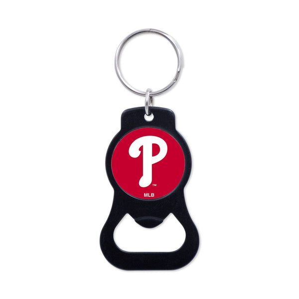 Philadelphia Phillies Black Bottle Opener Key Ring