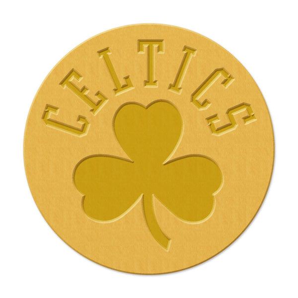 Boston Celtics Collector Enamel Pin Jewelry Card