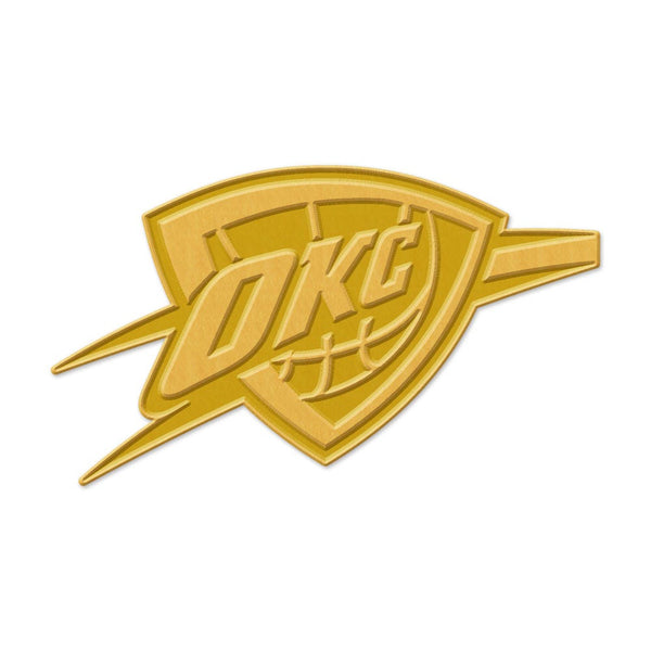 Oklahoma City Thunder Collector Enamel Pin Jewelry Card