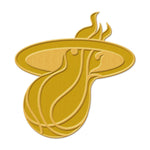 Miami Heat Collector Enamel Pin Jewelry Card