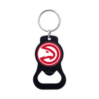 Atlanta Hawks Black Bottle Opener Key Ring