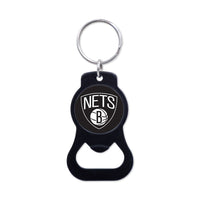 Brooklyn Nets Black Bottle Opener Key Ring
