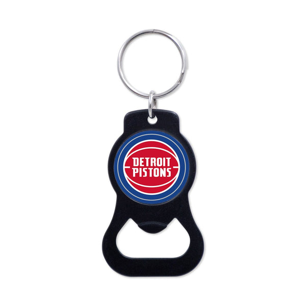 Detroit Pistons Black Bottle Opener Key Ring