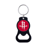 Houston Rockets Black Bottle Opener Key Ring