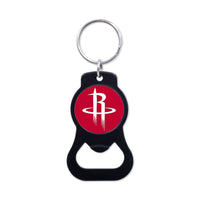 Houston Rockets Black Bottle Opener Key Ring