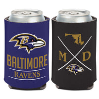 Baltimore Ravens Hipster Can Cooler 12 oz.