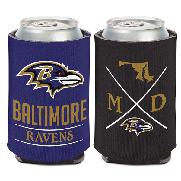 Baltimore Ravens Hipster Can Cooler 12 oz.
