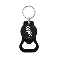 Chicago White Sox Black Bottle Opener Key Ring