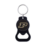 Wholesale-Purdue Boilermakers Black Bottle Opener Key Ring