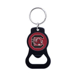 South Carolina Gamecocks Black Bottle Opener Key Ring
