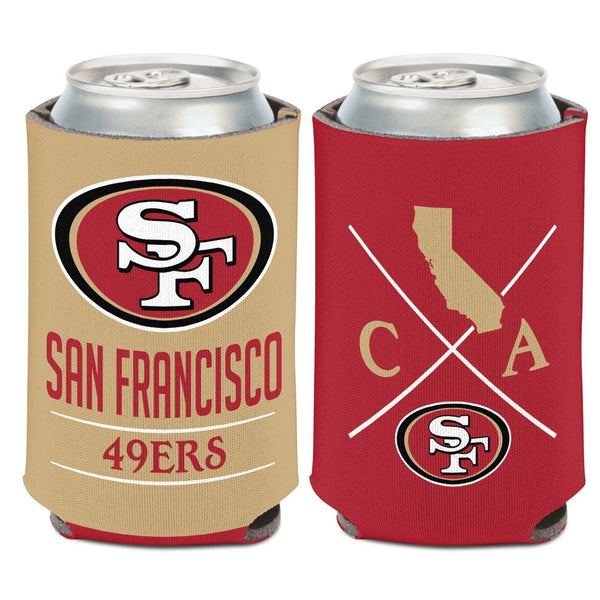 San Francisco 49ers Hipster Can Cooler 12 oz.