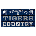 Detroit Tigers Wood Sign 13"x24" 1/4" thick