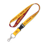 Iowa State Cyclones Slogan Lanyard w/detachable buckle 1"
