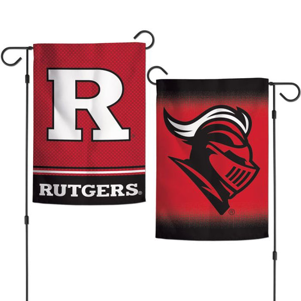 Wholesale-Rutgers Scarlet Knights Garden Flags 2 sided 12.5" x 18"