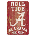 Alabama Crimson Tide BARK Wood Sign 11" x 17" 1/4" thick
