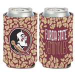 Florida State Seminoles LEOPARD Can Cooler 12 oz.