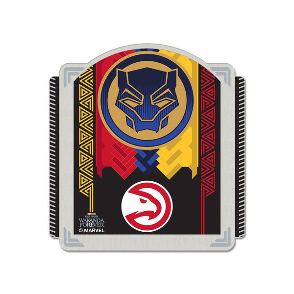 Atlanta Hawks / Marvel (C) 2022 MARVEL Collector Pin Jewelry Card