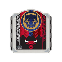 Chicago Bulls / Marvel (c) 2022 MARVEL Collector Pin Jewelry Card
