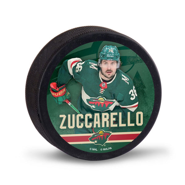 Minnesota Wild Hockey Puck Packaged Mats Zuccarello