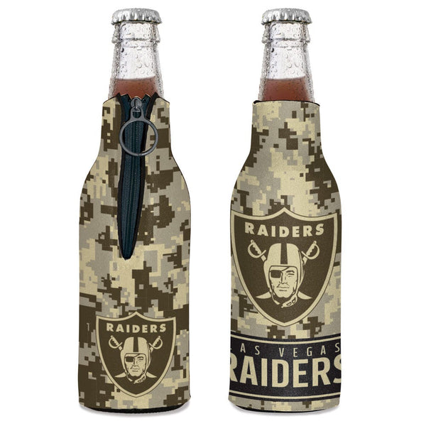 Las Vegas Raiders DIGI CAMO Bottle Cooler
