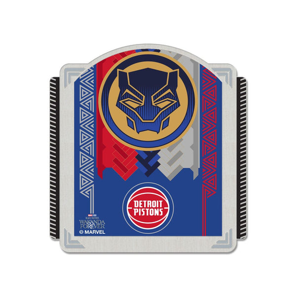 Detroit Pistons / Marvel (c) 2022 MARVEL Collector Pin Jewelry Card