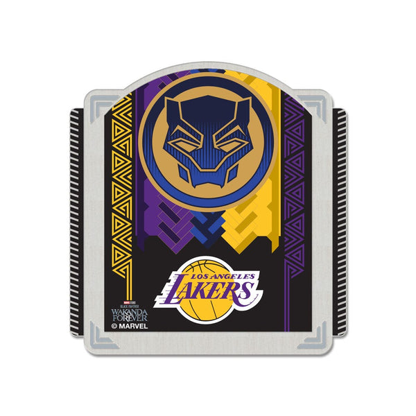 Los Angeles Lakers / Marvel (c) 2022 MARVEL Collector Pin Jewelry Card